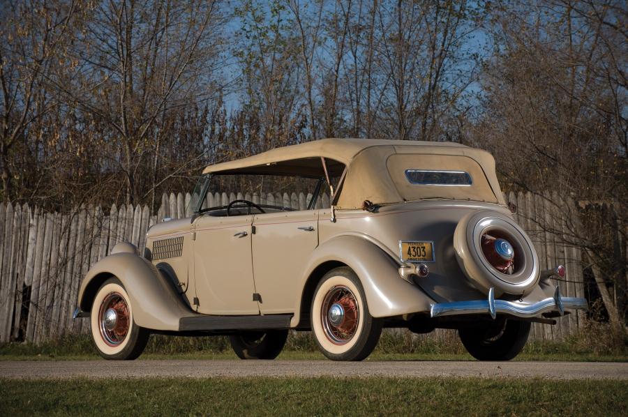  Ford V8 Model 48 DeLuxe Phaeton 1935 года  (фото 29 из 52)